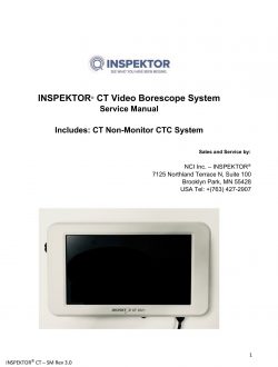 INSPEKTOR - NCI Service Manual Rev 3.0